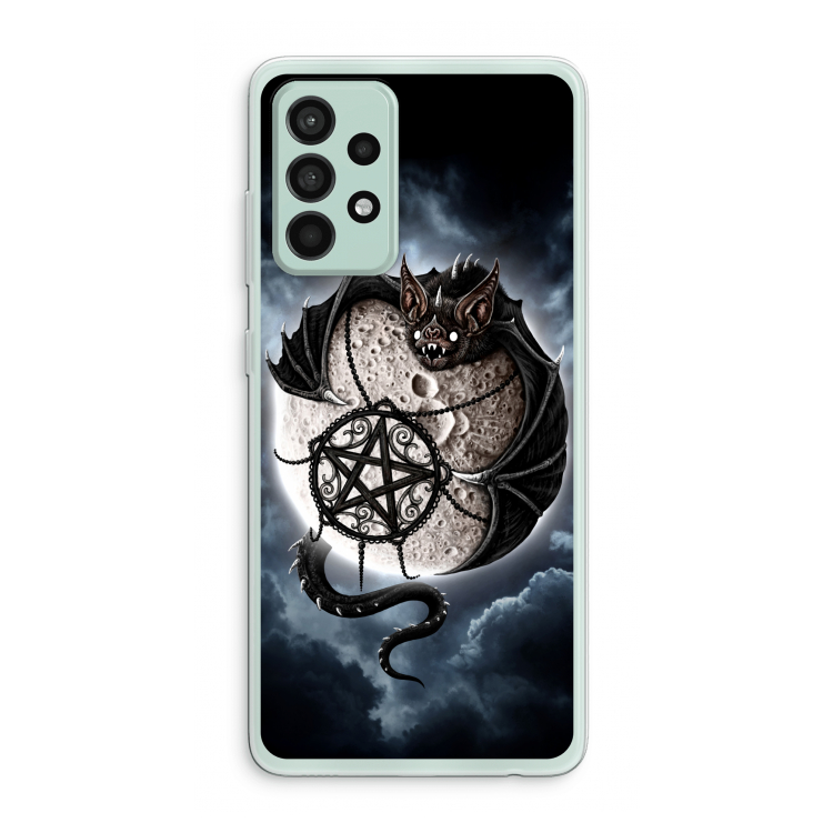 Volle maan: Samsung Galaxy A52s 5G Transparant Hoesje