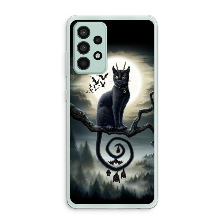 Moonlight Companions: Samsung Galaxy A52s 5G Transparant Hoesje