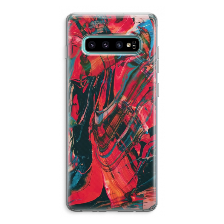 Endless Descent: Samsung Galaxy S10 Plus Transparant Hoesje