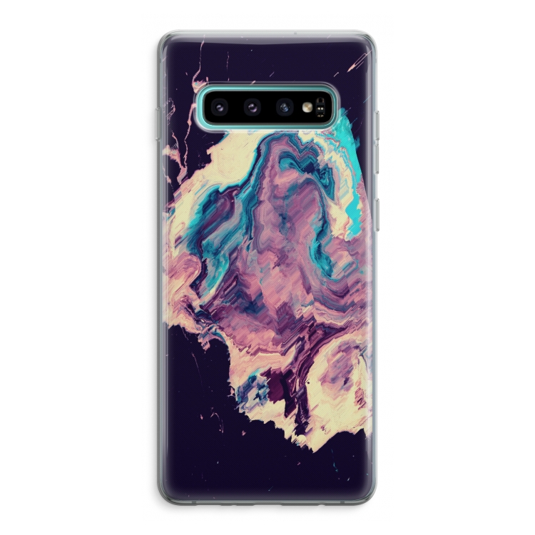Cosmic Silence: Samsung Galaxy S10 Plus Transparant Hoesje