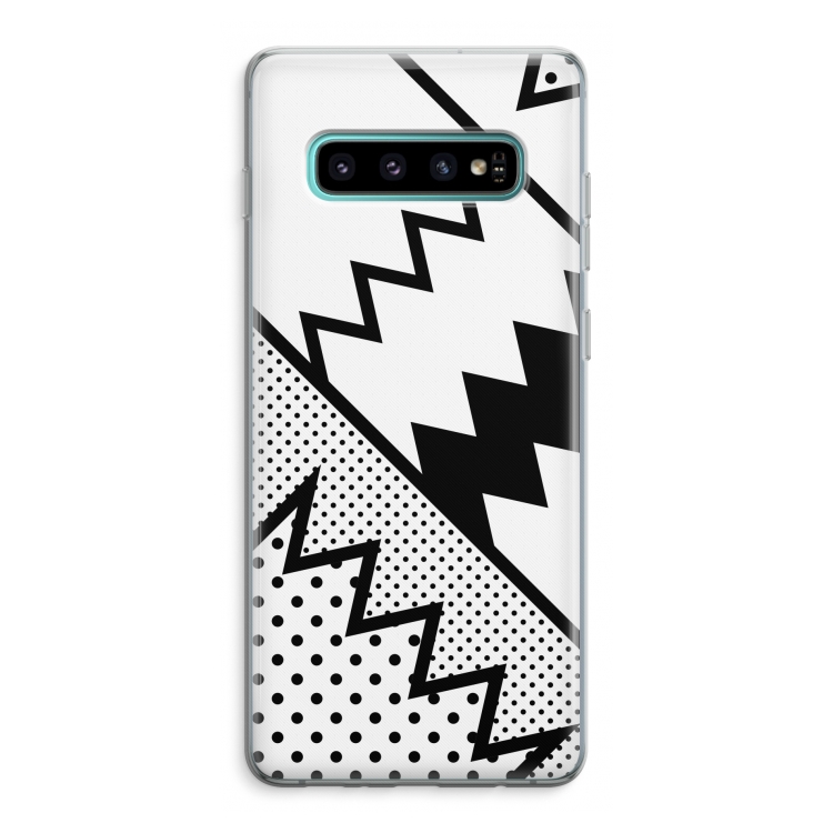 Pop Art #5: Samsung Galaxy S10 Plus Transparant Hoesje