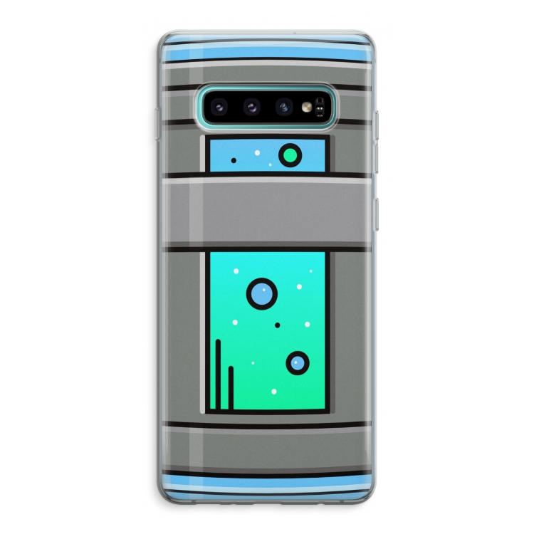 Chug Bottle: Samsung Galaxy S10 Plus Transparant Hoesje