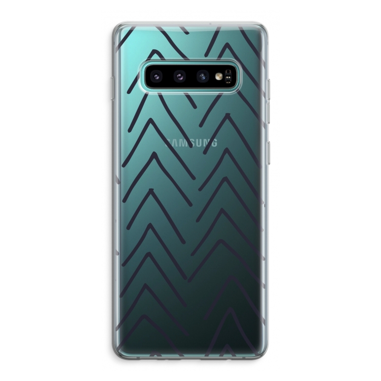 Marrakech Arrows: Samsung Galaxy S10 Plus Transparant Hoesje