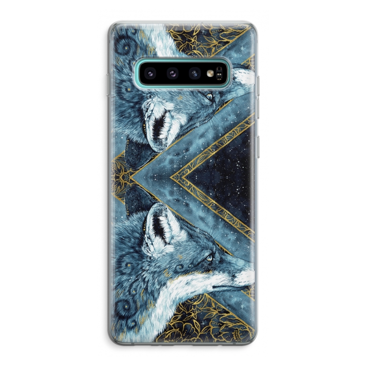 Golden Fox: Samsung Galaxy S10 Plus Transparant Hoesje