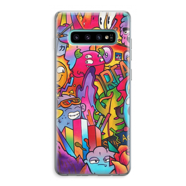 Dreams: Samsung Galaxy S10 Plus Transparant Hoesje