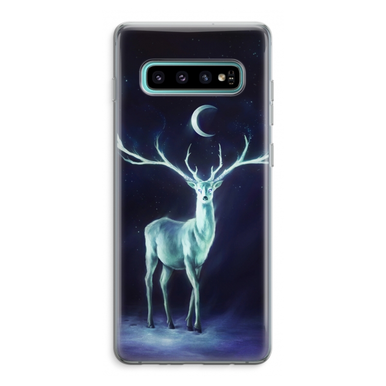 Nightbringer: Samsung Galaxy S10 Plus Transparant Hoesje