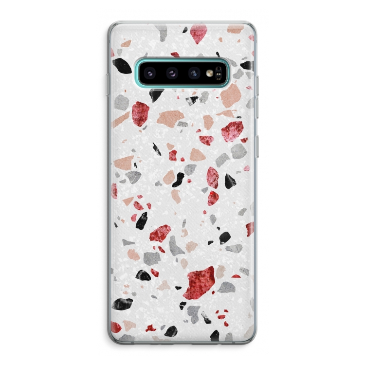Terrazzo N°12: Samsung Galaxy S10 Plus Transparant Hoesje