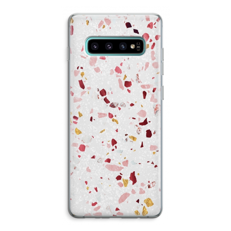 Terrazzo N°9: Samsung Galaxy S10 Plus Transparant Hoesje