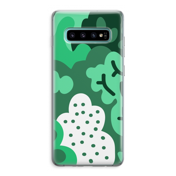Bushes: Samsung Galaxy S10 Plus Transparant Hoesje