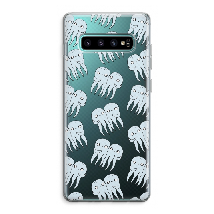 Octopussen: Samsung Galaxy S10 Plus Transparant Hoesje