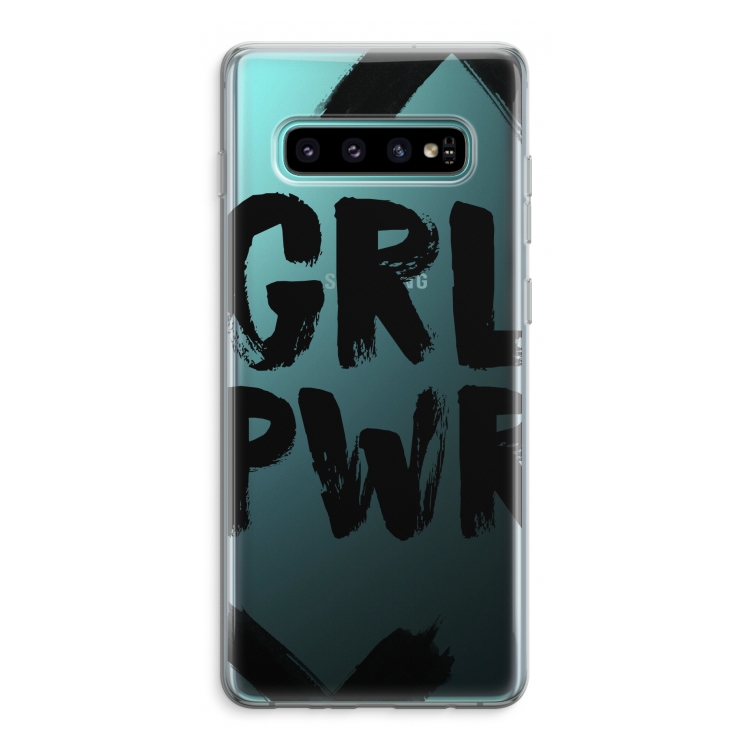 Girl Power #2: Samsung Galaxy S10 Plus Transparant Hoesje