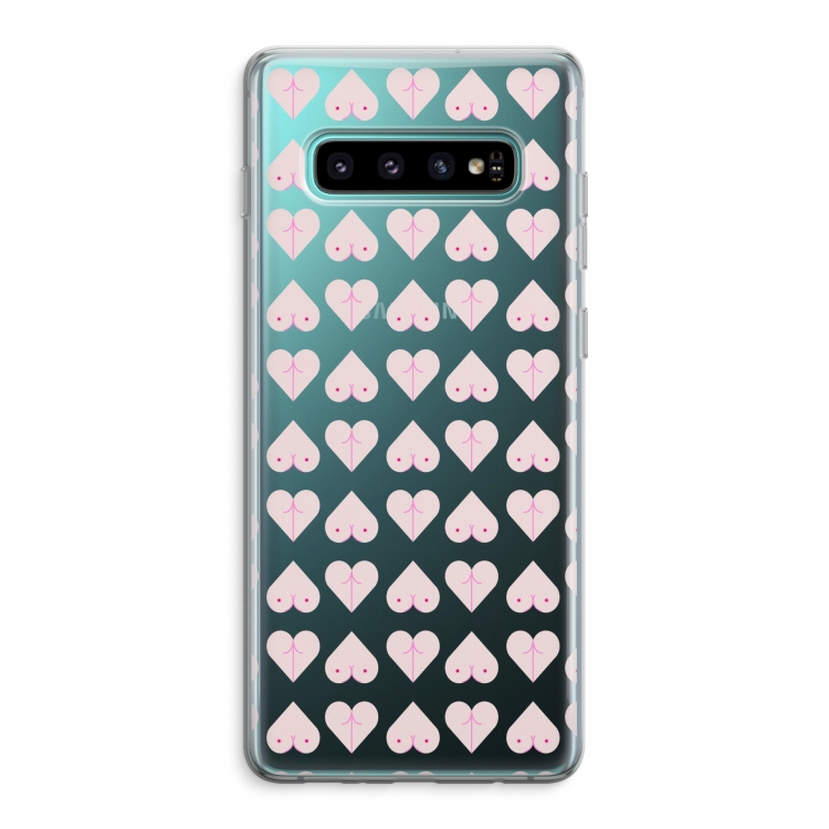 Ass 'n Titties: Samsung Galaxy S10 Plus Transparant Hoesje