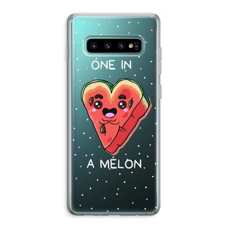 One In A Melon: Samsung Galaxy S10 Plus Transparant Hoesje