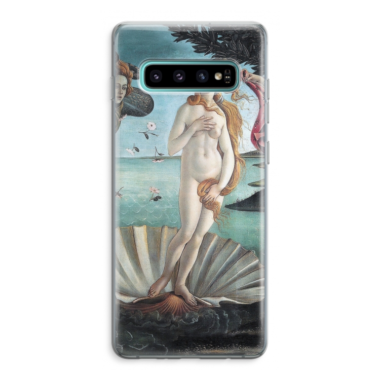 Birth Of Venus: Samsung Galaxy S10 Plus Transparant Hoesje