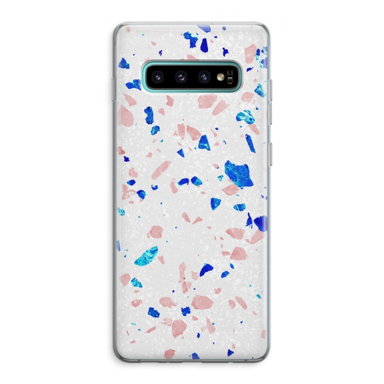 Terrazzo N°6: Samsung Galaxy S10 Plus Transparant Hoesje