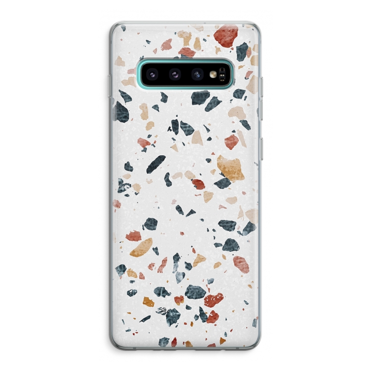 Terrazzo N°4: Samsung Galaxy S10 Plus Transparant Hoesje