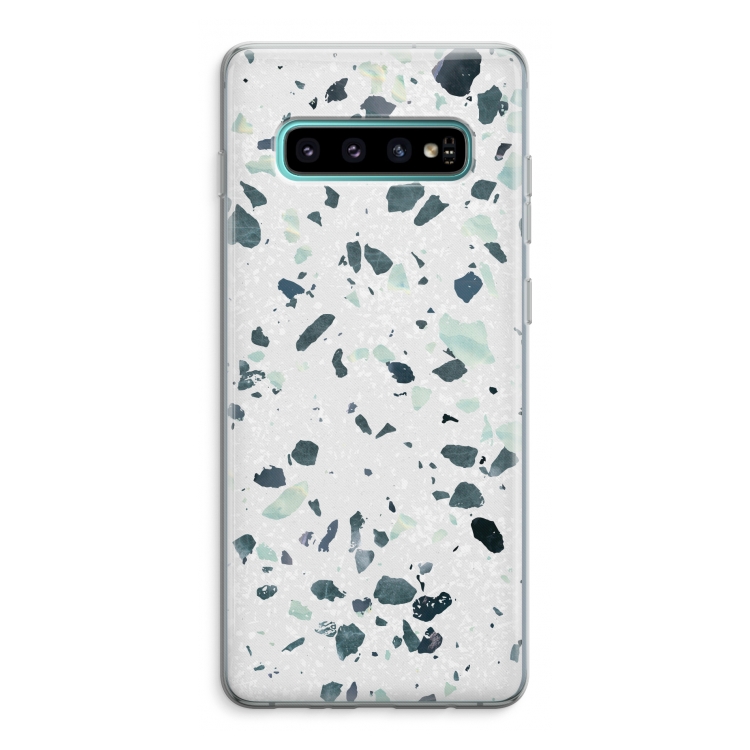 Terrazzo N°2: Samsung Galaxy S10 Plus Transparant Hoesje
