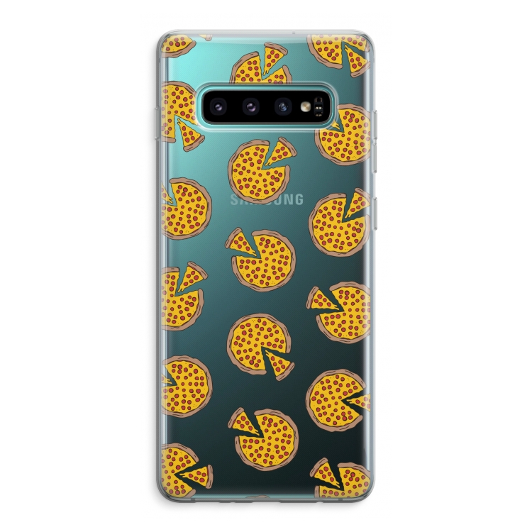 You Had Me At Pizza: Samsung Galaxy S10 Plus Transparant Hoesje