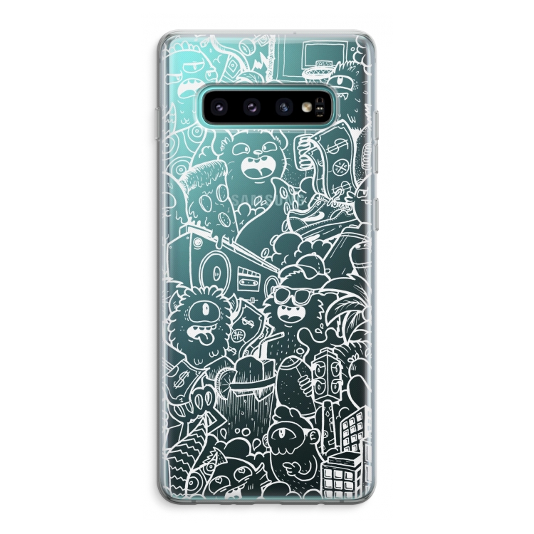 Vexx City #2: Samsung Galaxy S10 Plus Transparant Hoesje