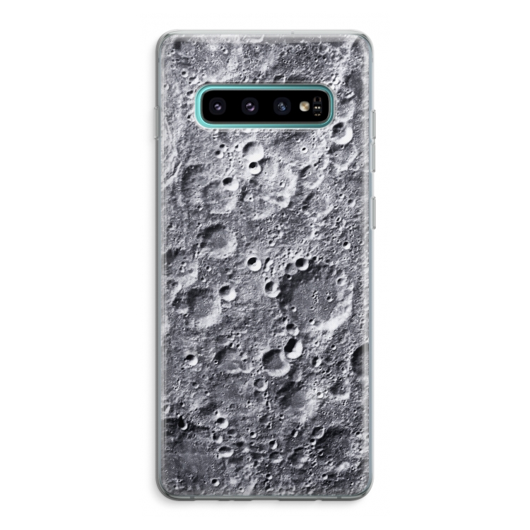 Maanlandschap: Samsung Galaxy S10 Plus Transparant Hoesje