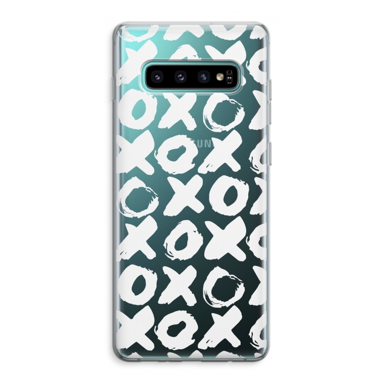 XOXO: Samsung Galaxy S10 Plus Transparant Hoesje