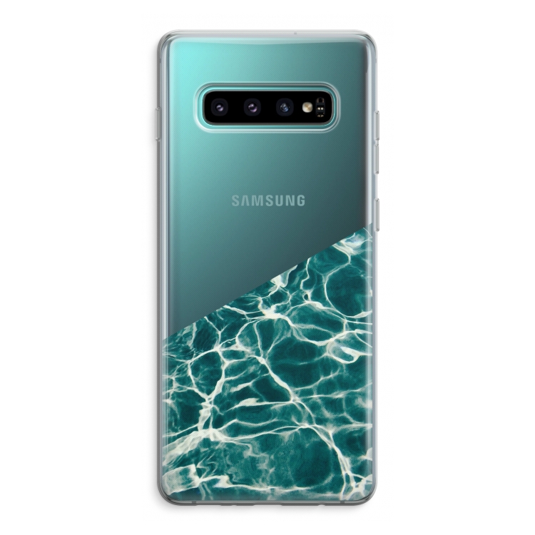 Weerkaatsing water: Samsung Galaxy S10 Plus Transparant Hoesje