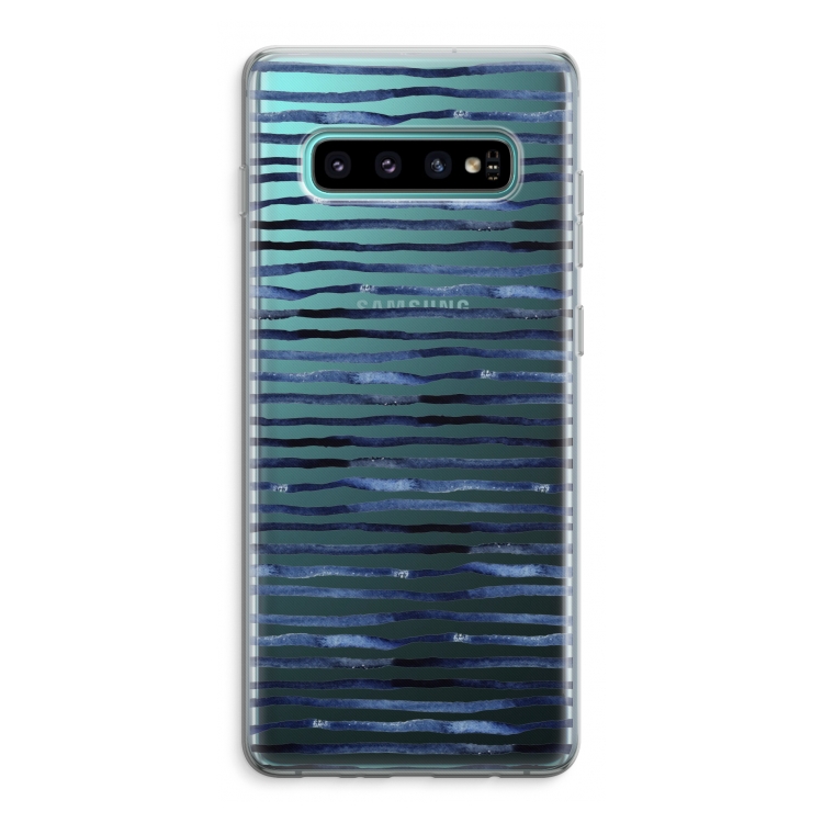 Verrassende lijnen: Samsung Galaxy S10 Plus Transparant Hoesje