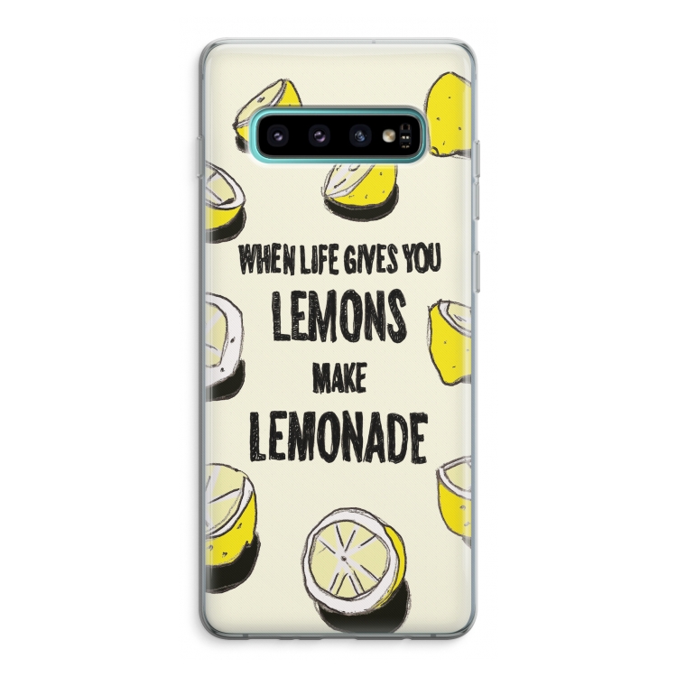 Lemonade: Samsung Galaxy S10 Plus Transparant Hoesje