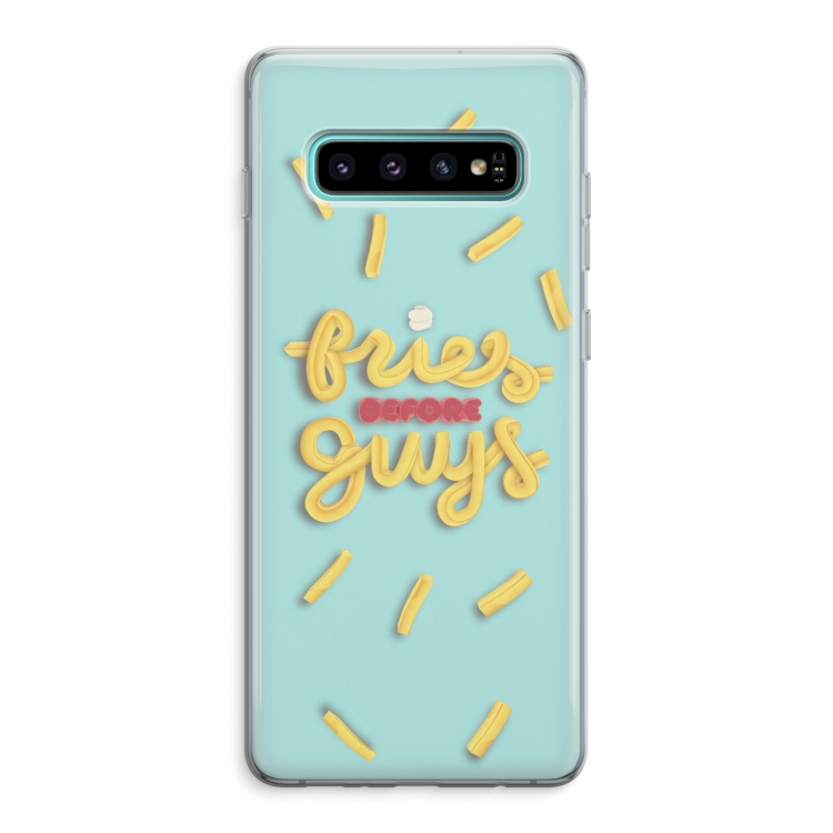 Always fries: Samsung Galaxy S10 Plus Transparant Hoesje