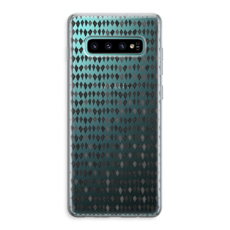 Crazy shapes: Samsung Galaxy S10 Plus Transparant Hoesje