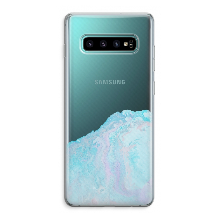 Fantasie pastel: Samsung Galaxy S10 Plus Transparant Hoesje