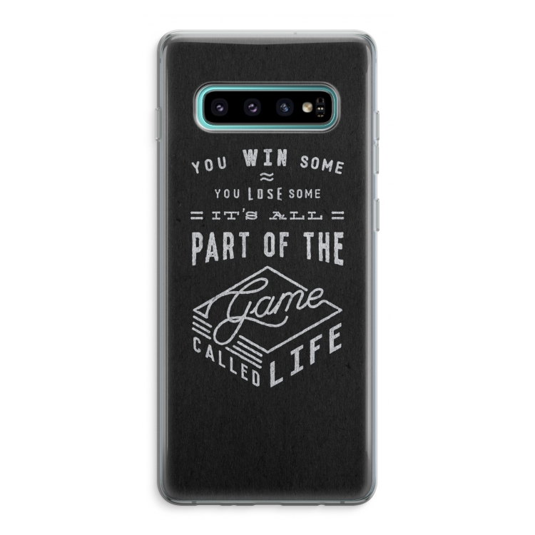 Life: Samsung Galaxy S10 Plus Transparant Hoesje
