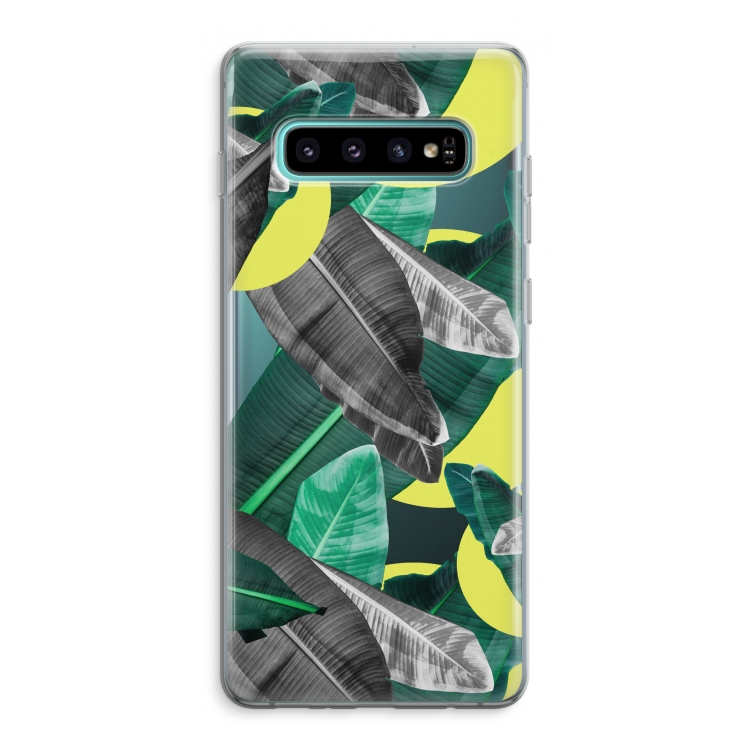 Fantasie jungle: Samsung Galaxy S10 Plus Transparant Hoesje