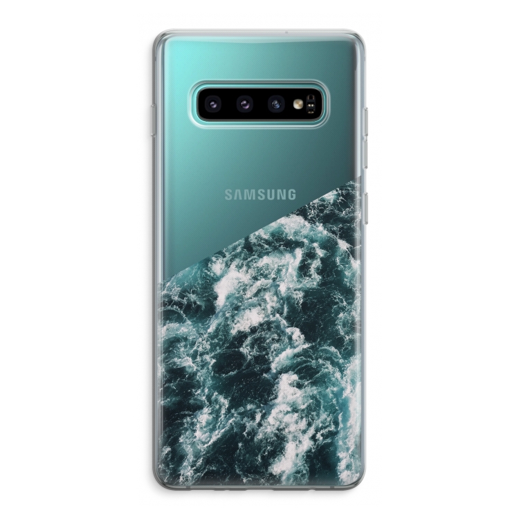 Zee golf: Samsung Galaxy S10 Plus Transparant Hoesje