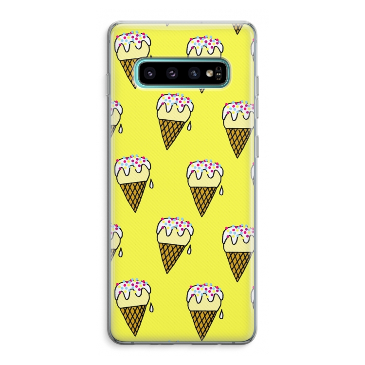 Isjes: Samsung Galaxy S10 Plus Transparant Hoesje