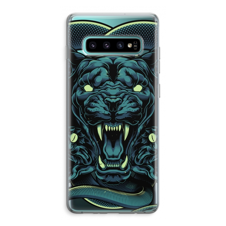 Cougar and Vipers: Samsung Galaxy S10 Plus Transparant Hoesje
