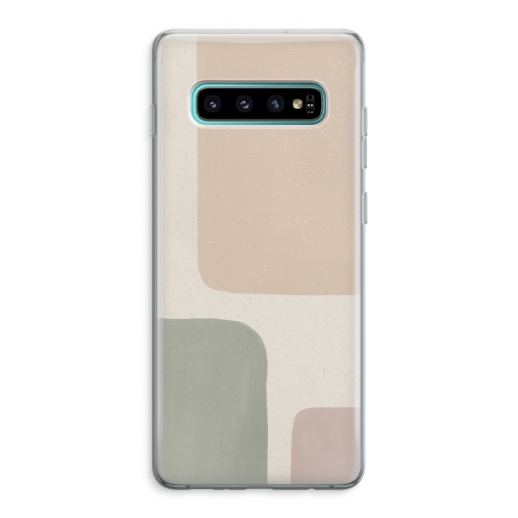 Geo #7: Samsung Galaxy S10 Plus Transparant Hoesje