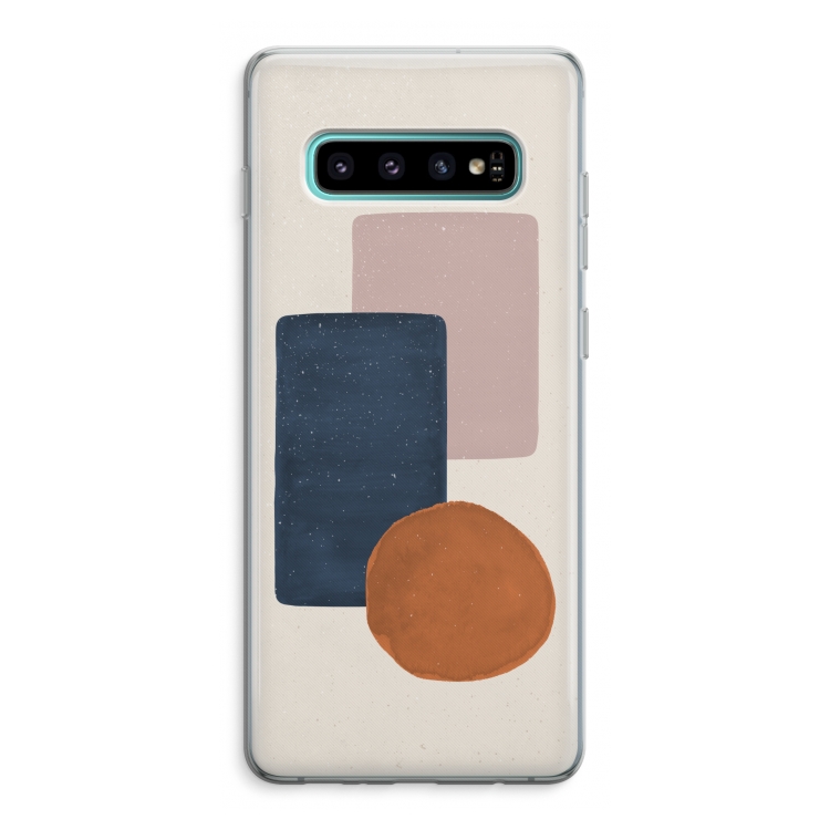 Geo #3: Samsung Galaxy S10 Plus Transparant Hoesje