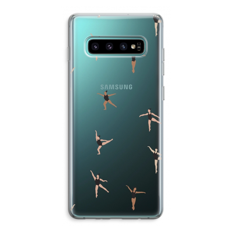 Dancing #1: Samsung Galaxy S10 Plus Transparant Hoesje