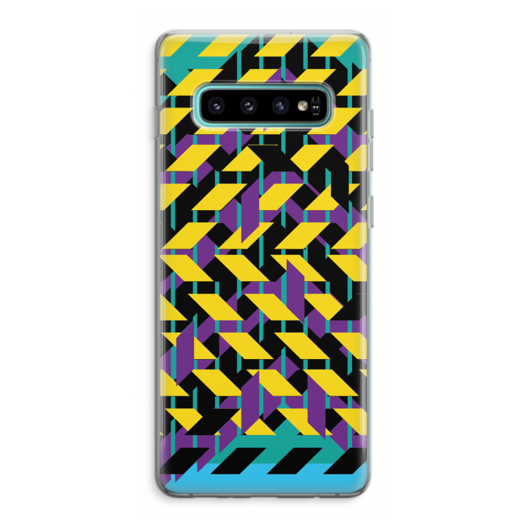 Skew Bee 3: Samsung Galaxy S10 Plus Transparant Hoesje