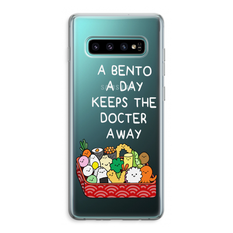 Bento a day: Samsung Galaxy S10 Plus Transparant Hoesje