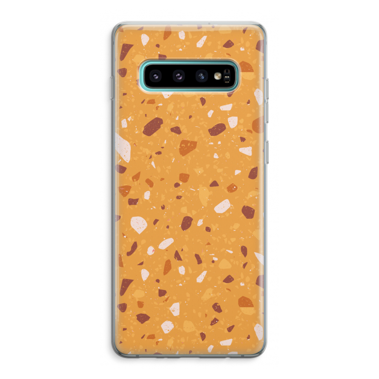 Terrazzo N°24: Samsung Galaxy S10 Plus Transparant Hoesje