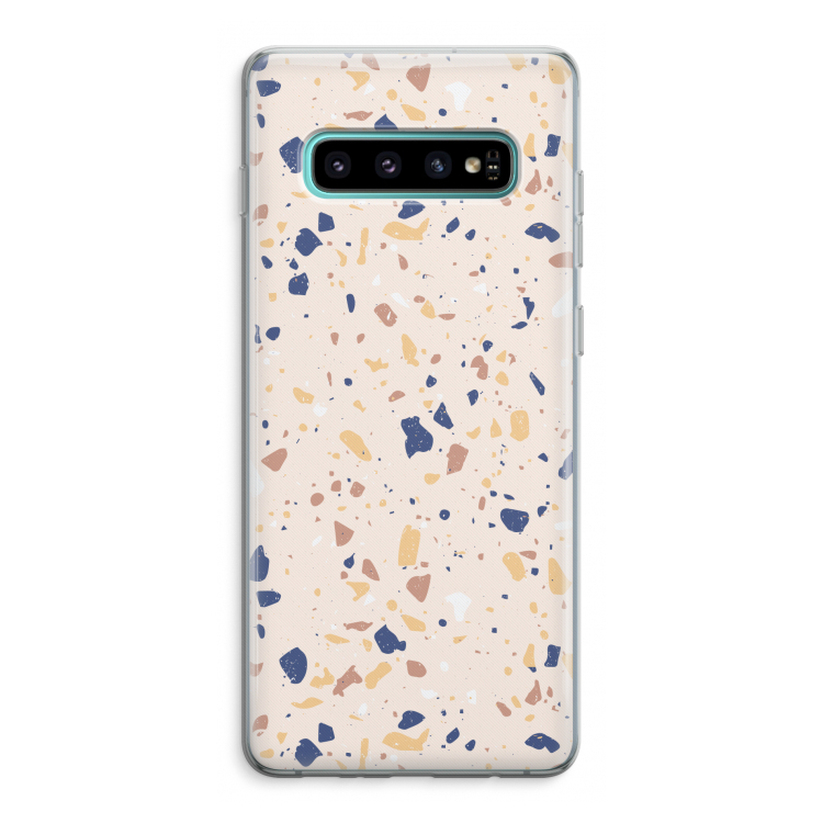 Terrazzo N°23: Samsung Galaxy S10 Plus Transparant Hoesje