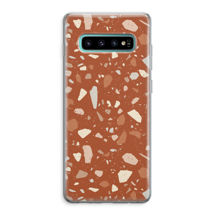 Terrazzo N°22: Samsung Galaxy S10 Plus Transparant Hoesje