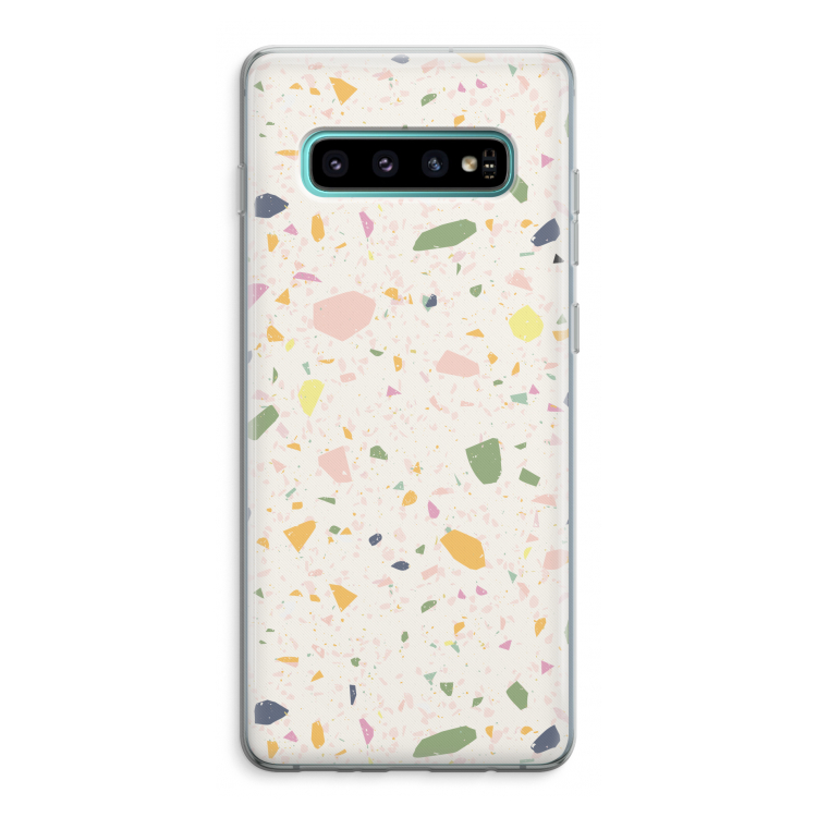 Terrazzo N°21: Samsung Galaxy S10 Plus Transparant Hoesje