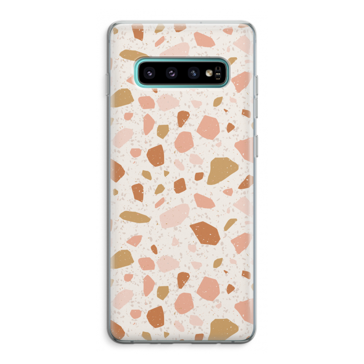 Terrazzo N°18: Samsung Galaxy S10 Plus Transparant Hoesje