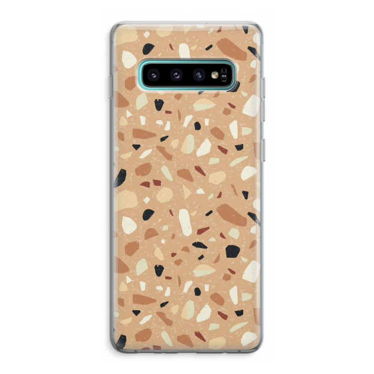 Terrazzo N°17: Samsung Galaxy S10 Plus Transparant Hoesje