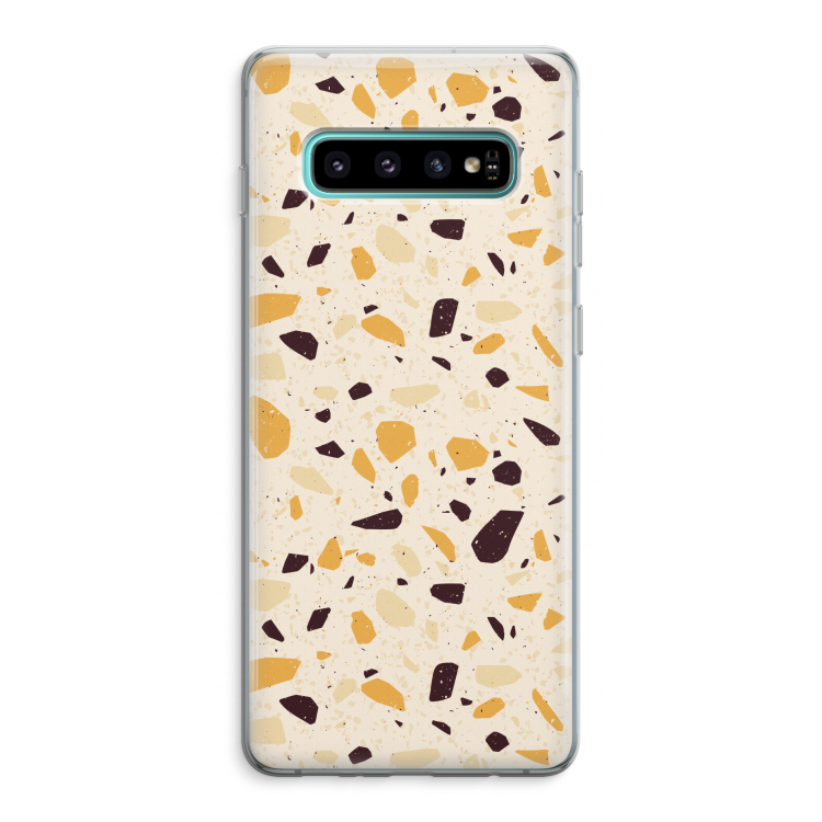 Terrazzo N°13: Samsung Galaxy S10 Plus Transparant Hoesje