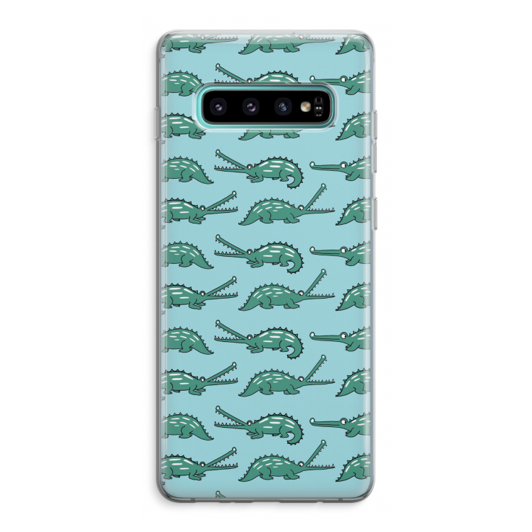 Kroko: Samsung Galaxy S10 Plus Transparant Hoesje