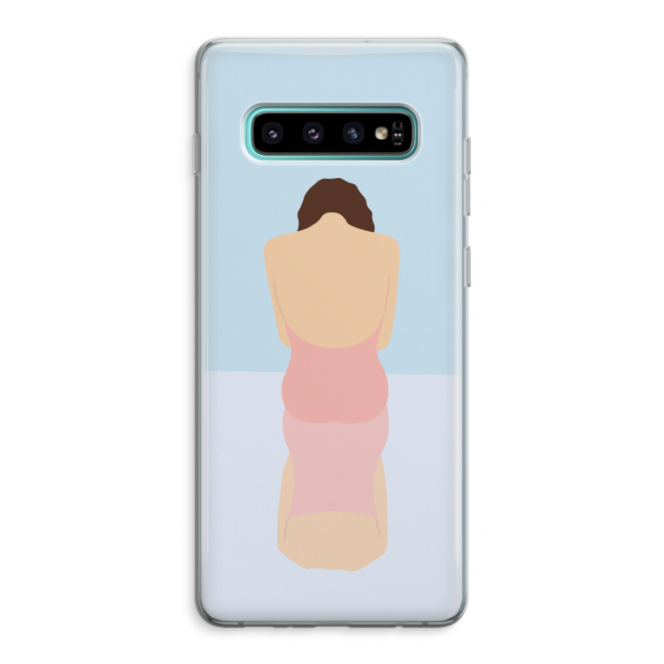 Mirror: Samsung Galaxy S10 Plus Transparant Hoesje